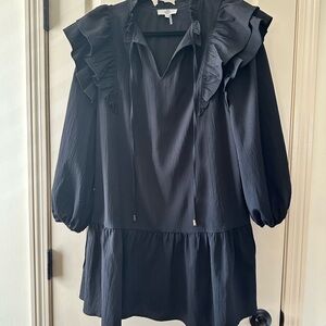 Entro Black Long Sleeve Dress